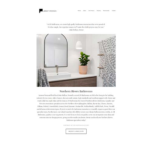 JH Bathrooms - Case Study By Marketing One
